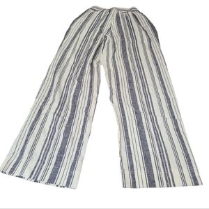 Striped Wide-Leg Pants